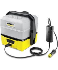 Karcher OC3 Plus Car Mobils Kärcher spiediena mazgātājs ar litija jonu akumulatoru un 7 litru ūdens tvertni. Мойки высокого давления