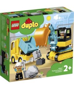 LEGO Duplo 10931 Truck & Tracked Excavator