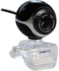 Rebeltec Vision Web Kamera ar Mikrofonu Melna (Ir veikalā)