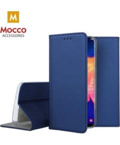 Mocco Smart Magnet Book Case Grāmatveida Maks Telefonam Samsung Galaxy A42 5G Zils