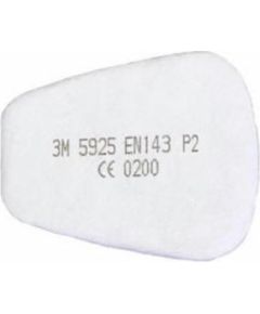 Gāzes filtrs pusmaskai  5925 P2, 3M