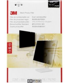 3M PF238W9 Privacy Filter Black for 60,45cm (23,8 ) 16:9