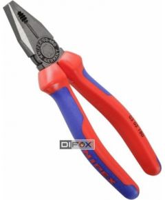 KNIPEX Combination Pliers black atramentized polished 180 mm