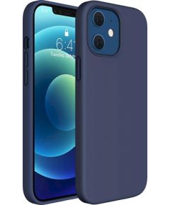 Fusion Elegance Fibre Прочный Силиконовый чехол для Apple iPhone 12 Pro Max Синий