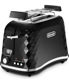 DELONGHI CTJ 2103.BK 900W Black Brillante Toaster