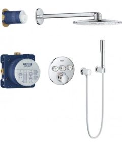 Grohe iebūvējamā dušas termostata komplekts SmartControl Perfect Rainshower 310, 3 režīmi, hroms
