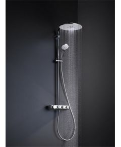 Grohe dušas sistēma ar termostatu SmartControl Euphoria Duo 310, hroms/balts