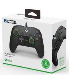 HORI Horipad Pro Wired Controller - Black (Xbox Series X, Xbox One, PC)