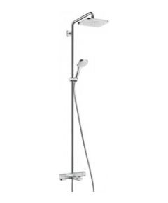 Hansgrohe dušas sistēma ar vannas termostatu Croma E 280 1jet/Croma Select E Multi, hroms
