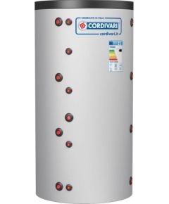 Cordivari akumulācijas tvertne PUFFER VC 1000L, ar izolāciju 3bar, (Tmax 99 °C)