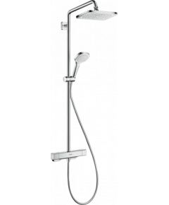 Hansgrohe dušas sistēma ar termostatu Croma E 280 1jet/Croma Select E Multi, hroms