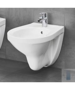 Grohe bidē BauCeramic, stiprināms pie sienas, 370x526 mm, balts