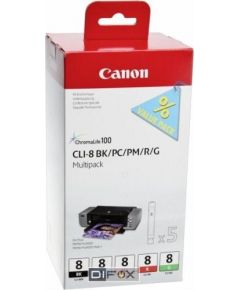 Canon CLI-8 Multipack BK/PC/PM/R/G