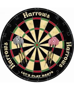 Dartboard HARROWS LET'S PLAY DARTS GAME SET with darts