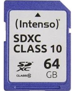 MEMORY MICRO SDXC 64GB C10/W/ADAPTER 3411490 INTENSO