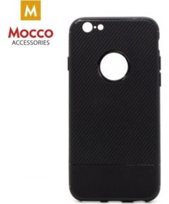 Mocco Carbonic Back Case Silikona Apvalks Priekš Samsung J530 Galaxy J5 (2017) Melns