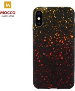 Mocco SKY Matēts Silikona Apvalks Priekš Apple iPhone XS Max Dzeltens-Oranžs