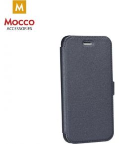 Mocco Shine Book Case Grāmatveida Maks Telefonam Sony Xperia E5 Melns