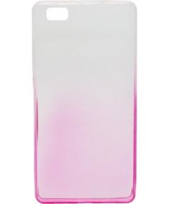 Mocco Gradient Силиконовый чехол С переходом Цвета Samsung A320 Galaxy A3 (2017) Прозрачный - Розовый