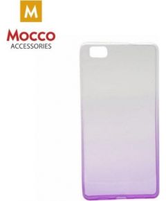 Mocco Gradient Back Case Silikona Apvalks Ar Krāsu Gradientu Priekš Samsung J330 Galaxy J3 (2017) Caurspīdīgs - Lillā