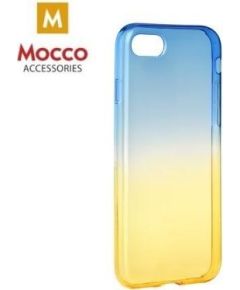 Mocco Gradient Back Case Silikona Apvalks Ar Krāsu Gradientu Priekš Samsung J530 Galaxy J5 (2017) Zils - Dzeltens