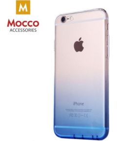 Mocco Gradient Силиконовый чехол С переходом Цвета Samsung G955 Galaxy S8 Plus Прозрачный - Синий