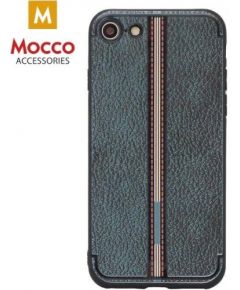 Mocco Trendy Grid And Stripes Silikona Apvalks Priekš Apple iPhone X / XS Melns (Pattern 3)