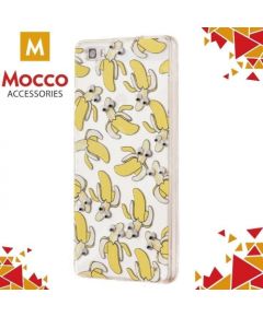 Mocco Cartoon Eyes Bananas Aizmugurējais Silikona Apvalks Ar Actiņām Priekš iPhone 6 / 6S