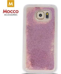 Mocco Liquid Back Case Aizmugurējais Silikona Apvalks Priekš Apple iPhone X Caurspīdīgs - Rozā