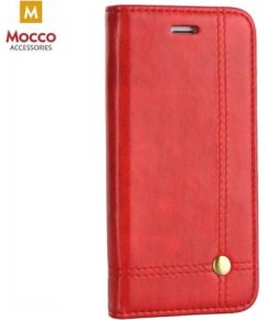 Mocco Smart Focus Book Case Grāmatveida Maks Telefonam Apple iPhone XS / X  Sarkans