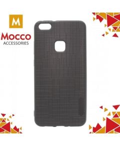 Mocco Cloth Силиконовый чехол с текстурой для Samsung G955 Galaxy S8 Plus Черный
