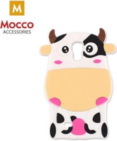 Mocco 3D Cow Silikona Aizmugurējais Apvalks Priekš iPhone 6 / 6S Dzeltens