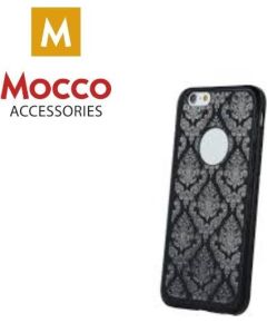 Mocco Ornament Back Case Aizmugurējais Silikona Apvalks Priekš Apple iPhone X / XS Melns