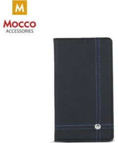 Mocco Smart Focus Book Case Grāmatveida Maks Telefonam Huawei P8 Lite Melns / Zils