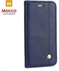 Mocco Smart Focus Book Case Grāmatveida Maks Telefonam Apple iPhone X Zils