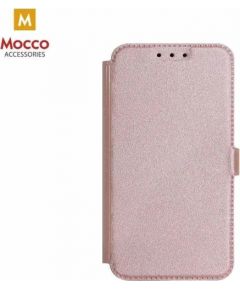 Mocco Shine Book Case Чехол Книжка для телефона Huawei Y7 / Y7 Prime (2018) Розовое Золото