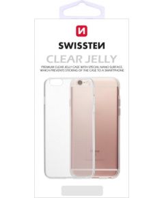 Swissten Clear Jelly Back Case 0.5 mm Aizmugurējais Silikona Apvalks Priekš Samsung A320 Galaxy A3 (2017) Caurspīdīgs