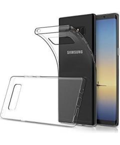 Usams Primary Ultra Thin Aizmugurējais Silikona Apvalks priekš Samsung Note 8 Caurspīdīgs