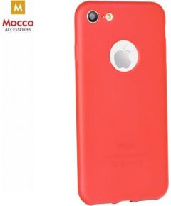 Mocco Ultra Jelly Flash 0.3 mm Matēts Silikona Apvalks Priekš Huawei P30 Sarkans