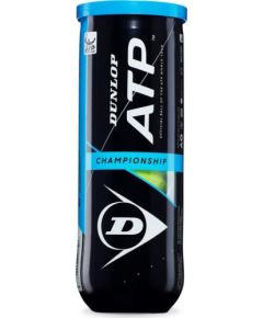 Tennis balls Dunlop ATP CHAMPIONSHIP LowerMid 3-tube ITF