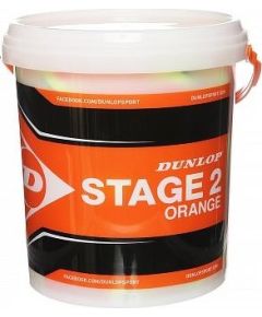 Tennis balls Dunlop STAGE 2 ORANGE 60-bucket ITF