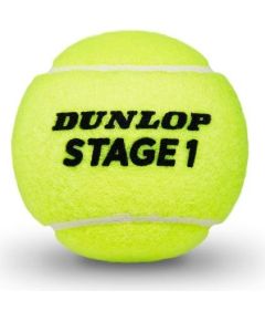 Теннисный мяч Dunlop STAGE 1 GREEN 60-bucket ITF