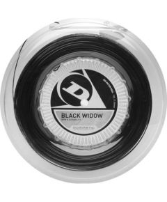 Струны для тениса Dunlop Black Widow 1.26mm 200m Co-PE monofilament чёрная