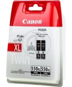 Canon Ink PGI-550PGBKXL Black Twinpack (6431B005)