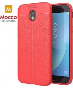 Mocco Litchi Pattern Back Case Aizmugurējais Silikona Apvalks Priekš Samsung G965 Galaxy S9 Plus Sarkans