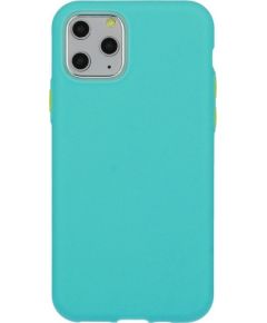 Mocco Soft Cream Silicone Back Case Aizmugurējais Silikona Apvalks Priekš Apple iPhone 12 Pro Max Zaļš