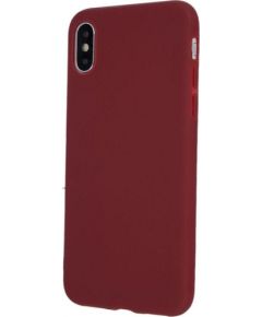 ILike Apple iPhone 11 Silicone Case Matt TPU Burgundy Oriģinālie maciņi