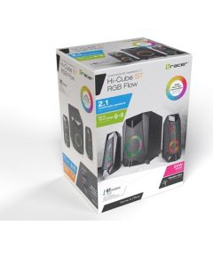 Tracer Hi-Cube RGB Flow Bluetooth 2.1 Speakers