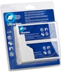 Ultraclene - влажные и сухие салфетки для очистки клавиатуры и пластиковых поверхностей 10шт. AF