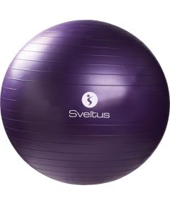 Гимнастический мяч SVELTUS Anti burst 75см фиолетовый + упаковка